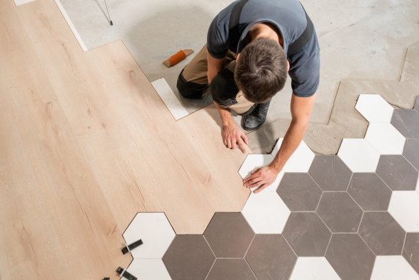 Flooring installation services in Ledgewood